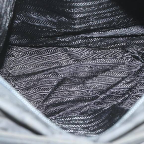PRADA Tote Bag Nylon Black Auth bs10759 - Picture 11 of 16